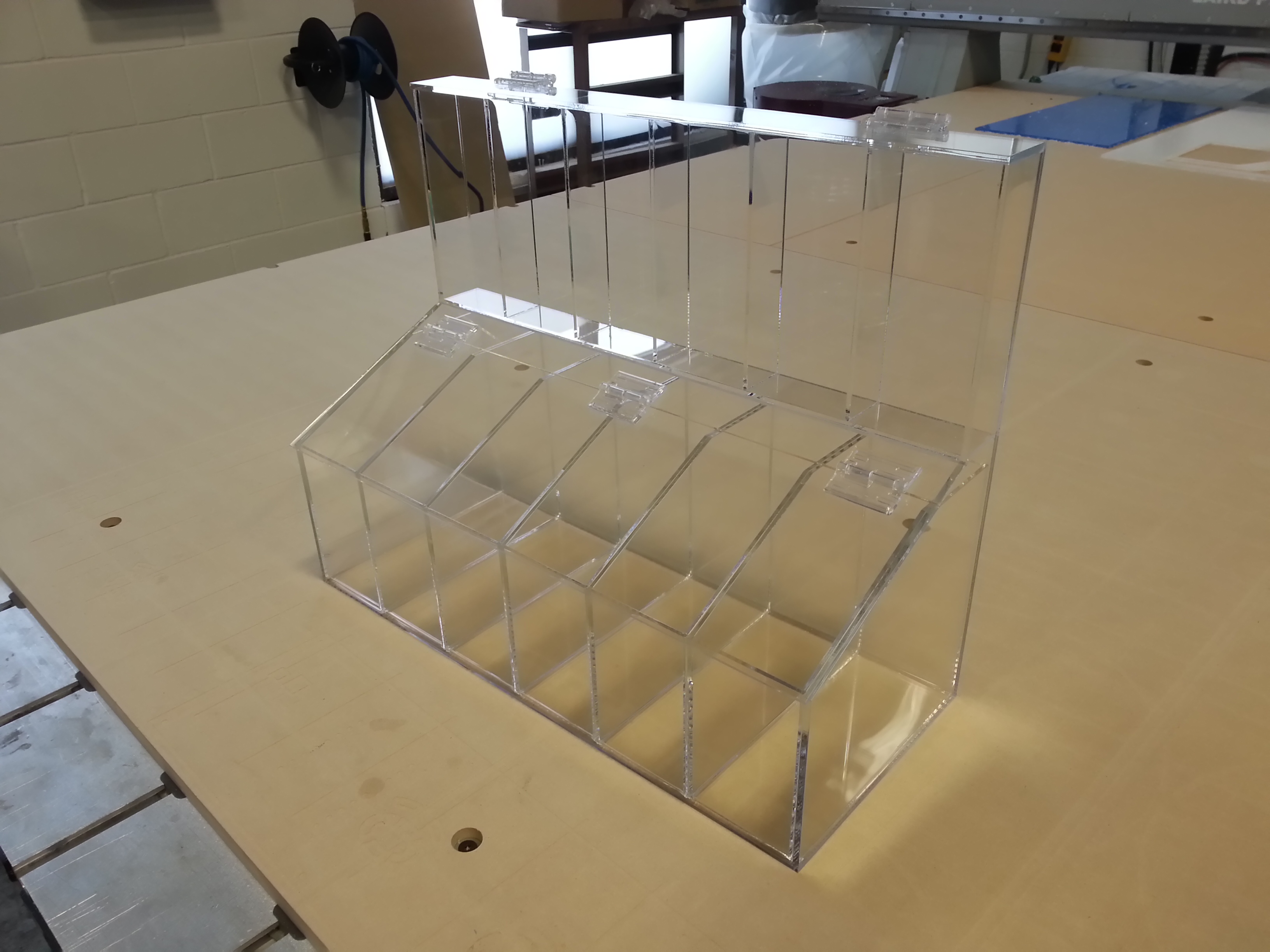 Custom Plastic Bin Fabrication