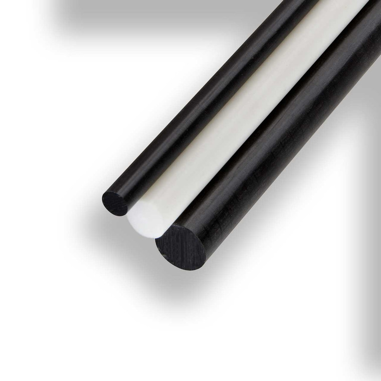 ABS Black and White ROds