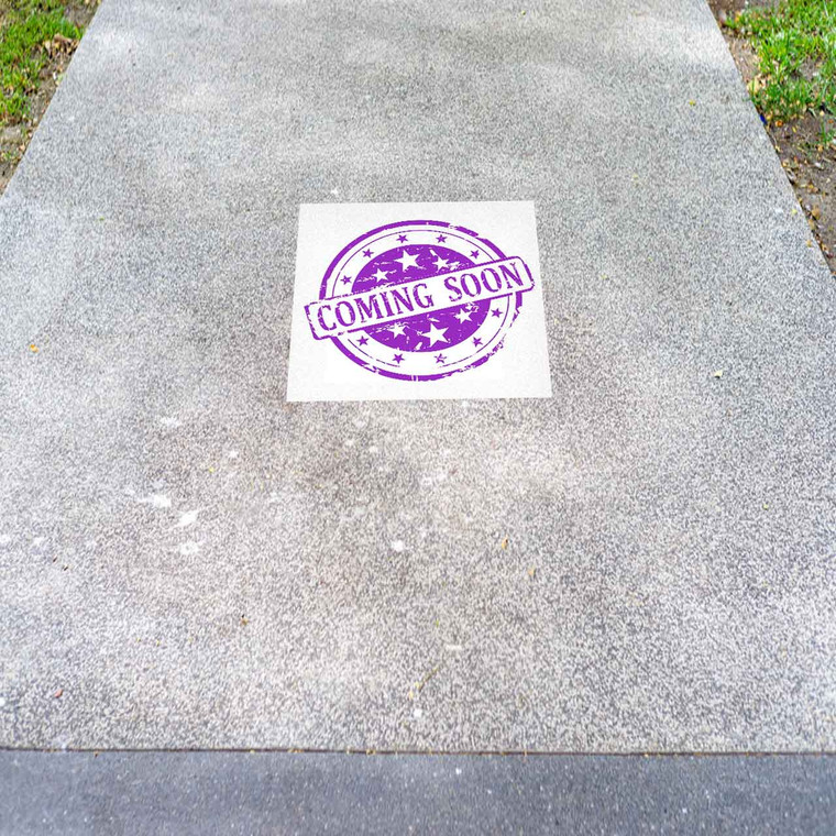 Alumigraphics Grip on side walk