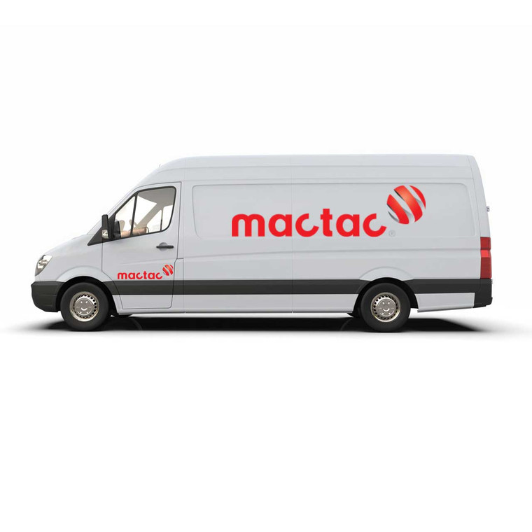 Van with Logo using Permacolor Razor Film