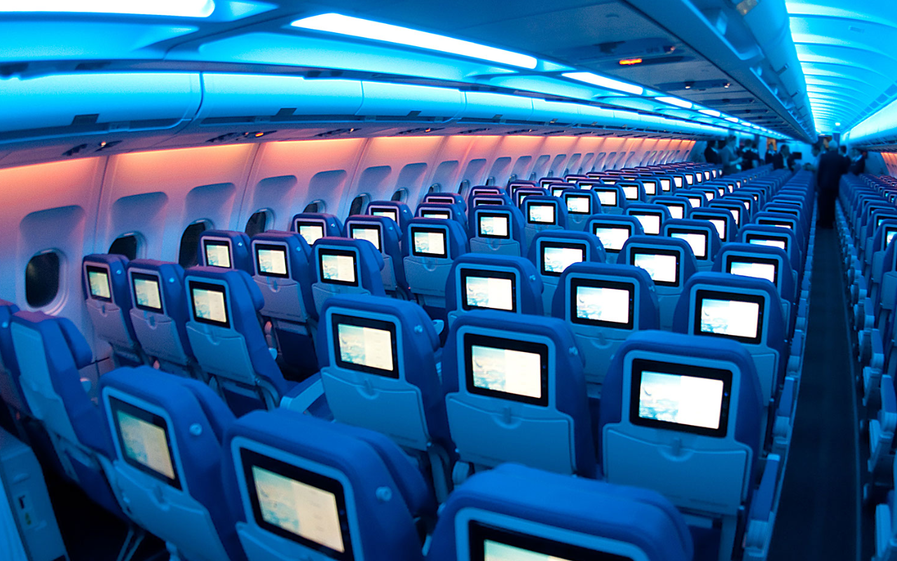 Air Plane Interior with Tecanyl VH2