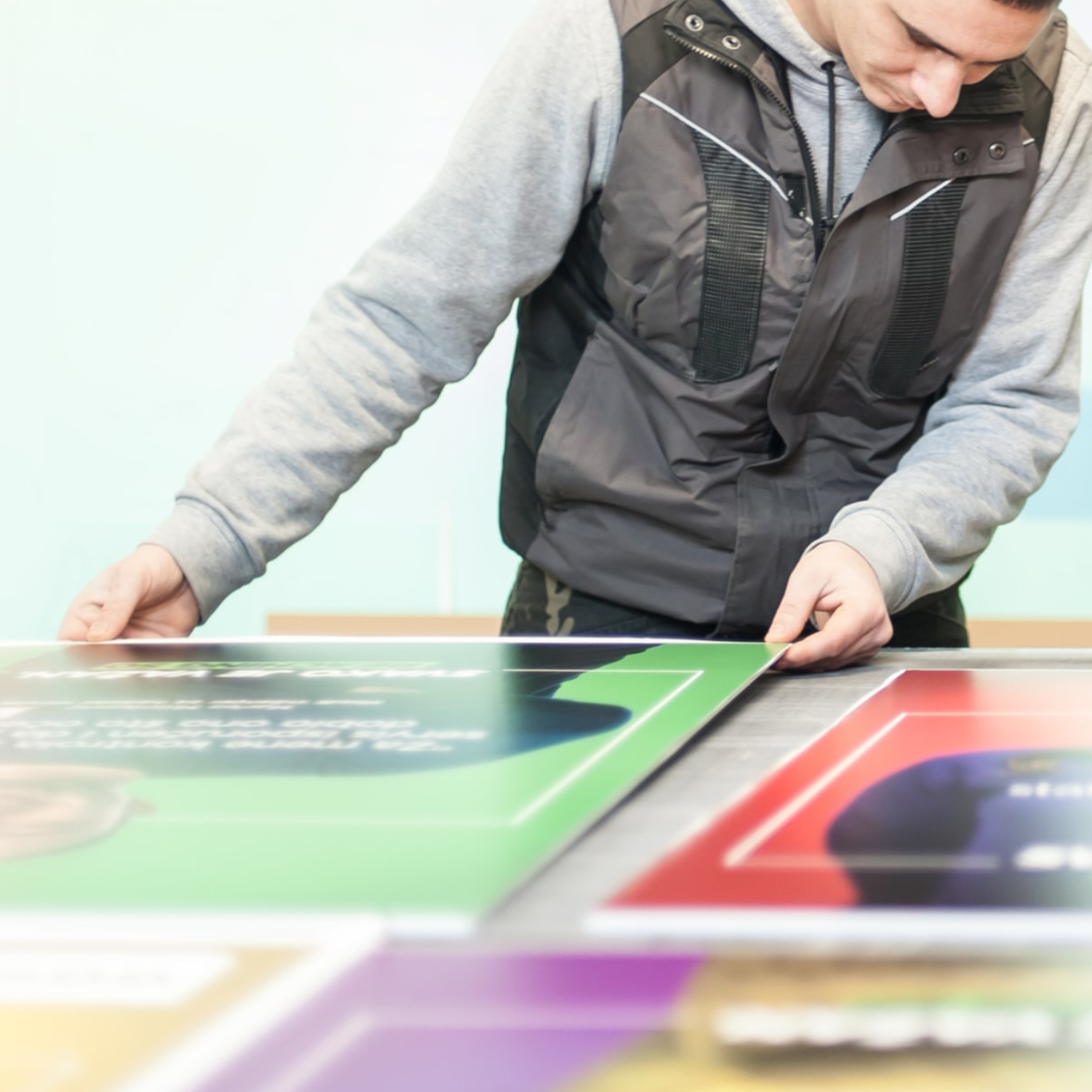 working with rigid substrates