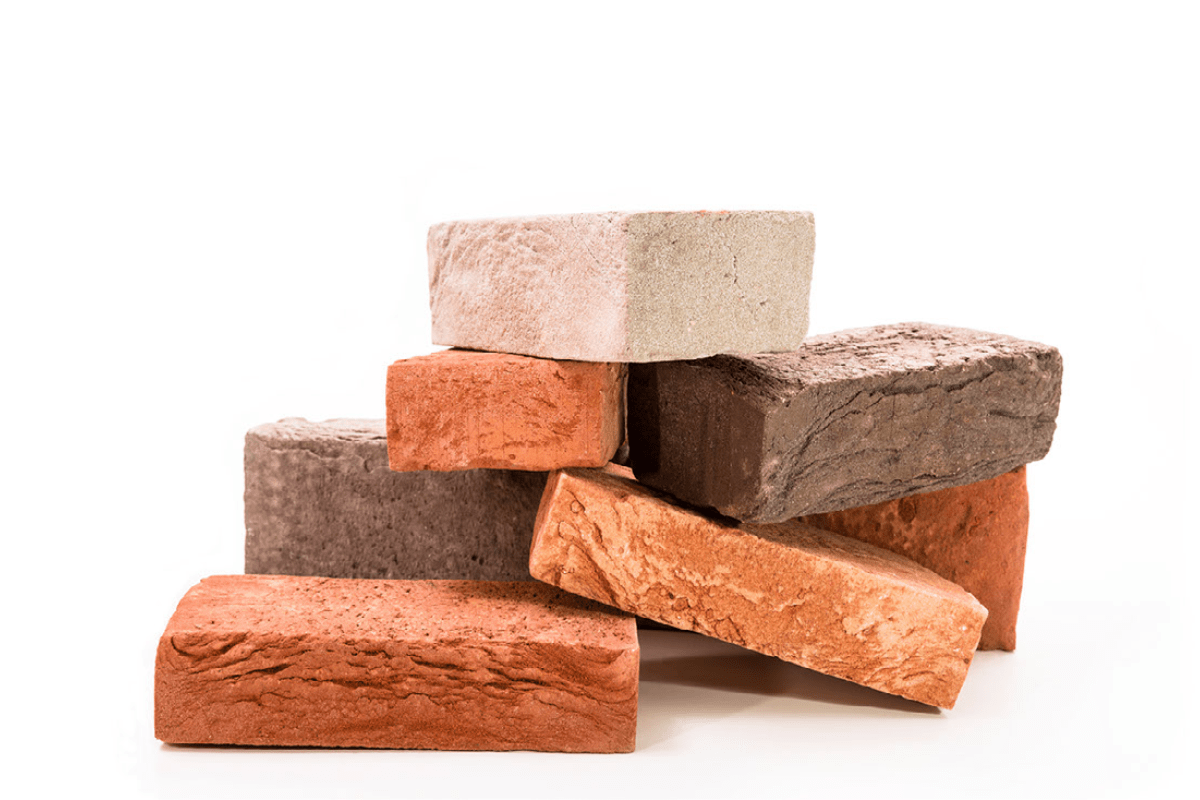 Stack-of-ceramic-bricks